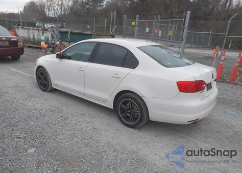 2012 Volkswagen Jetta 2.0L S from USA, damaged, VIN 3VW2K7AJ5CM055898